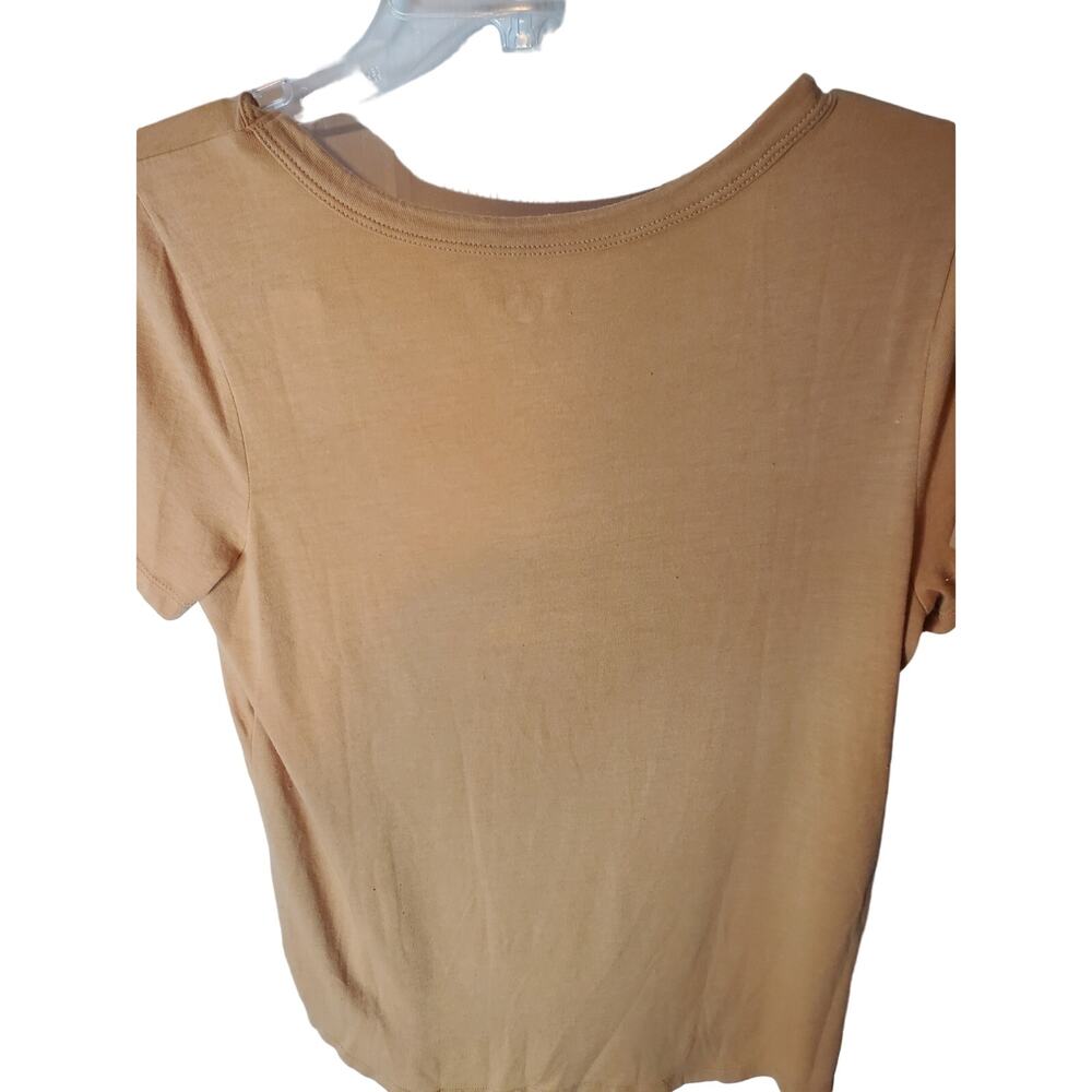 So Scoop Neck Mauve Pink Tee, Medium, NWT - Picture 4 of 5